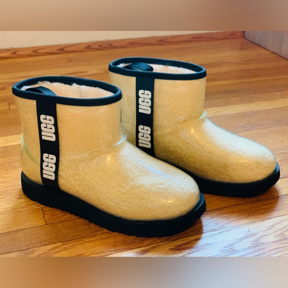UGG clear mini boots!!!